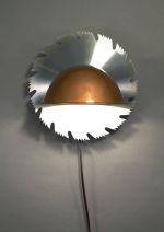 Sawblade Sconce
