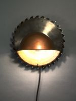 Sawblade Sconce
