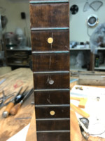 Image of the fingerboard, as I received it.