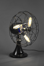 Fan of Light - Both blue and white lights on