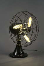 Fan of Light - Only the warm white light on