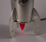 Rocket Ship, detail of base and "rocket exhaust."